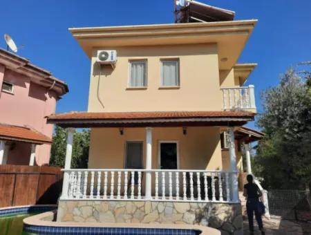 Mugla Ortaca Dalyan Freistehendes Privates Schwimmbad 3 1-Teil-Maisonette Zur Jahresmiete