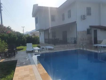 Dalyan Villa Zum Verkauf Mit Freistehendem Pool Und Wärmepumpe