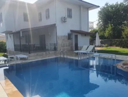 Dalyan Villa Zum Verkauf Mit Freistehendem Pool Und Wärmepumpe