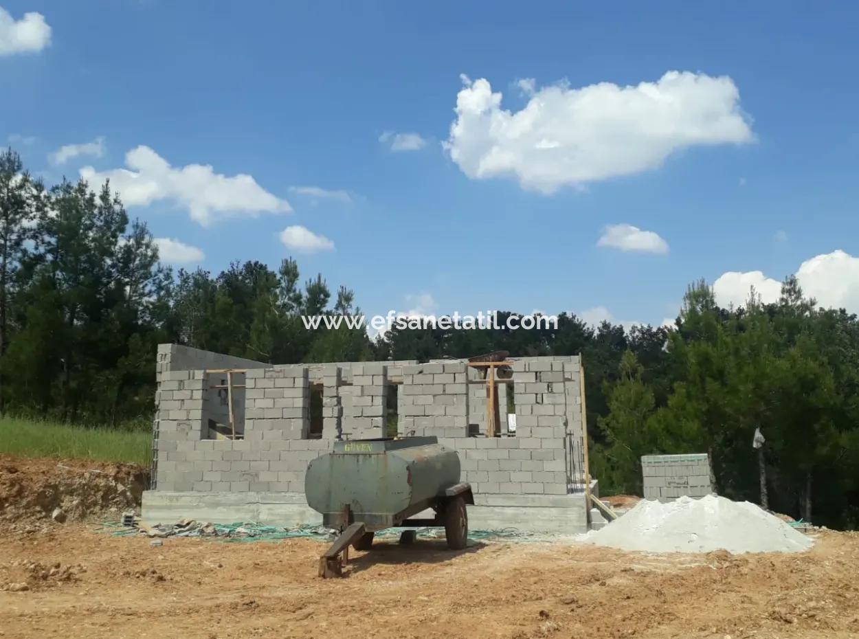 Denizli Acıpayam Ruins 20/40% Zoned 773 M2 Detached Land With Rough Construction For Sale