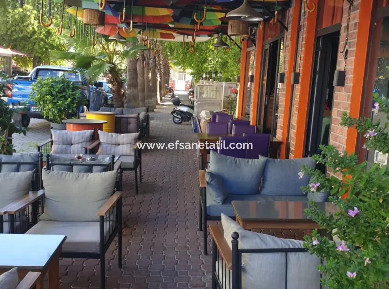 Muğla Ortaca Dalyanda Working Bar Cafe Devren For Rent