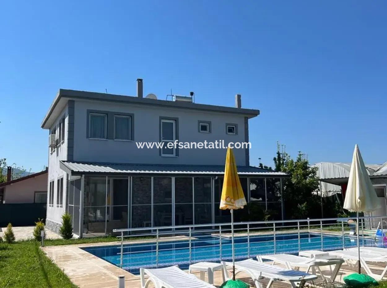 4 1 Furnished Villa In Muğla Dalyan Eskiköy Annual Rental