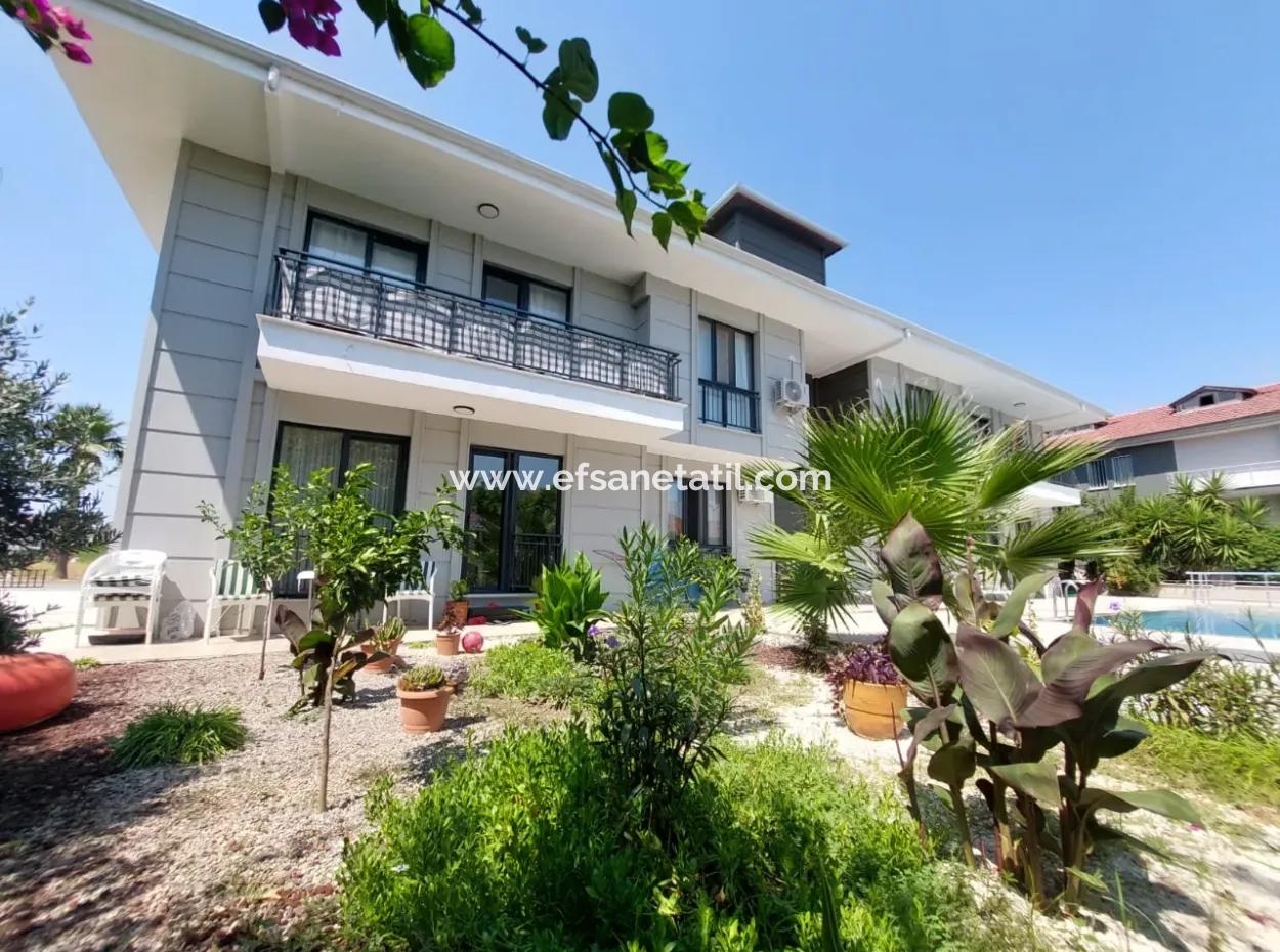 Furnished 90 M2, 2 1 New Apartment With Swimming Pool In Dalyan, Mugla