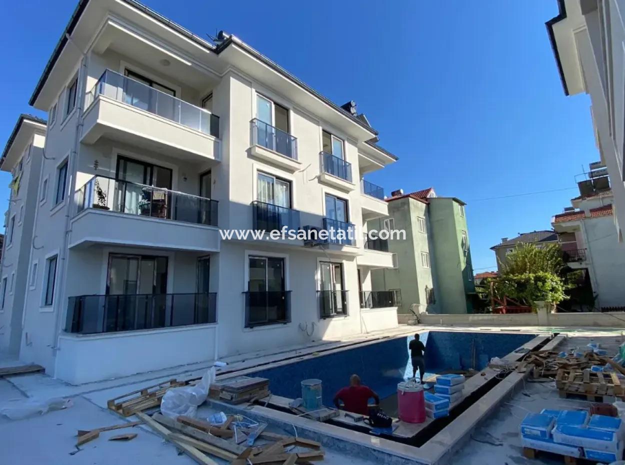 1 1 Luxury Pool New Apartment For Sale In Ortaca Governor's Garden