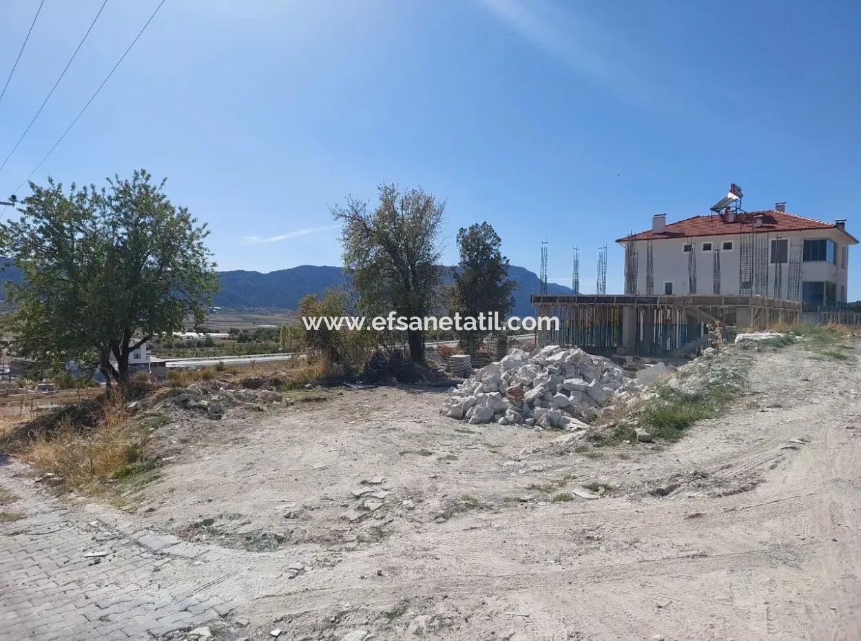 500M2 Land In The Center Of Çameli In Return For A Ready-Made Floor With A Construction License