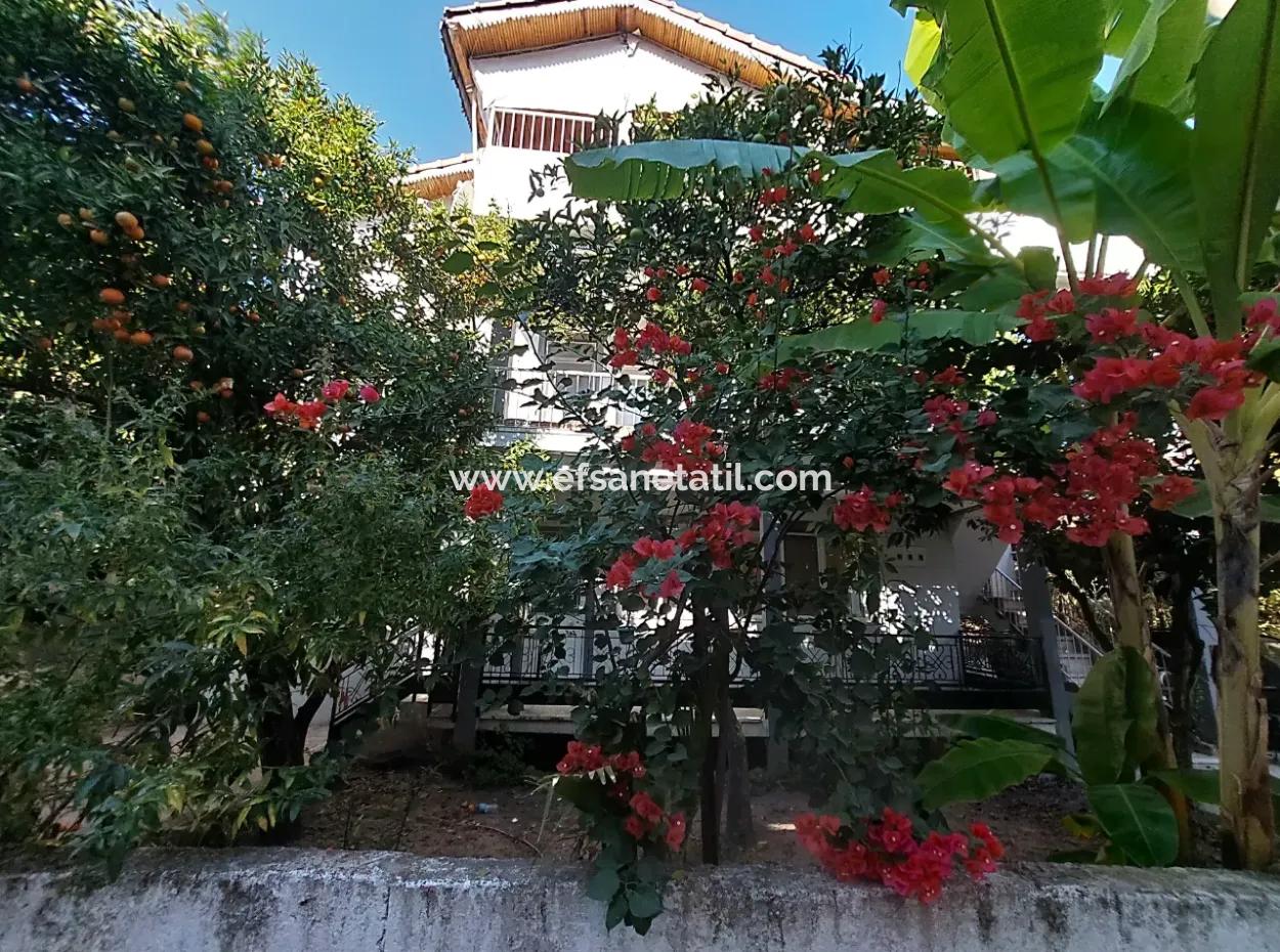 Muğla Ortaca Dalyan 200 M2 Plot 2 1, 90M2 Garden Apartment For Sale