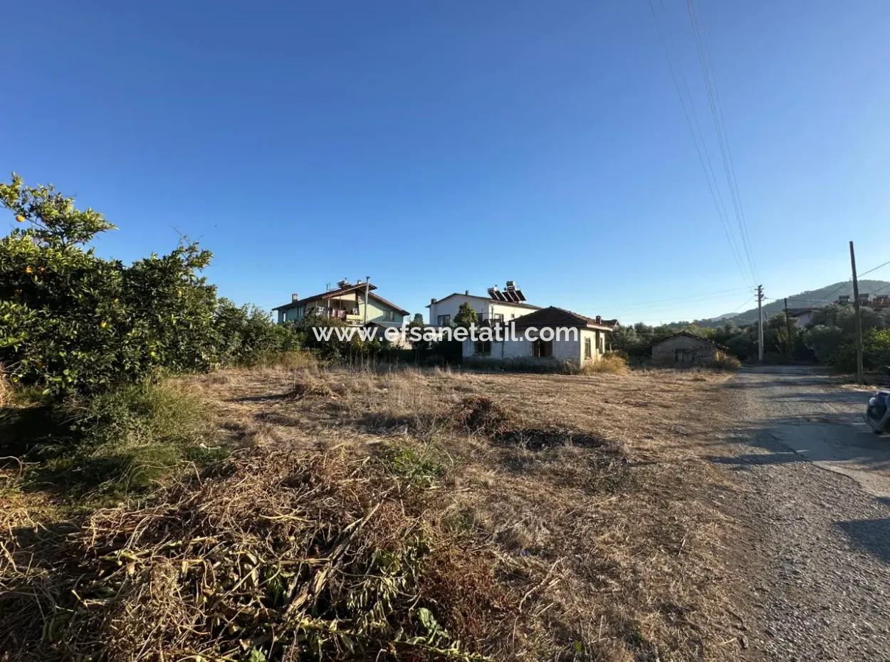 950 M2 Zoned Land For Sale In Ortaca Ekşiliyurt