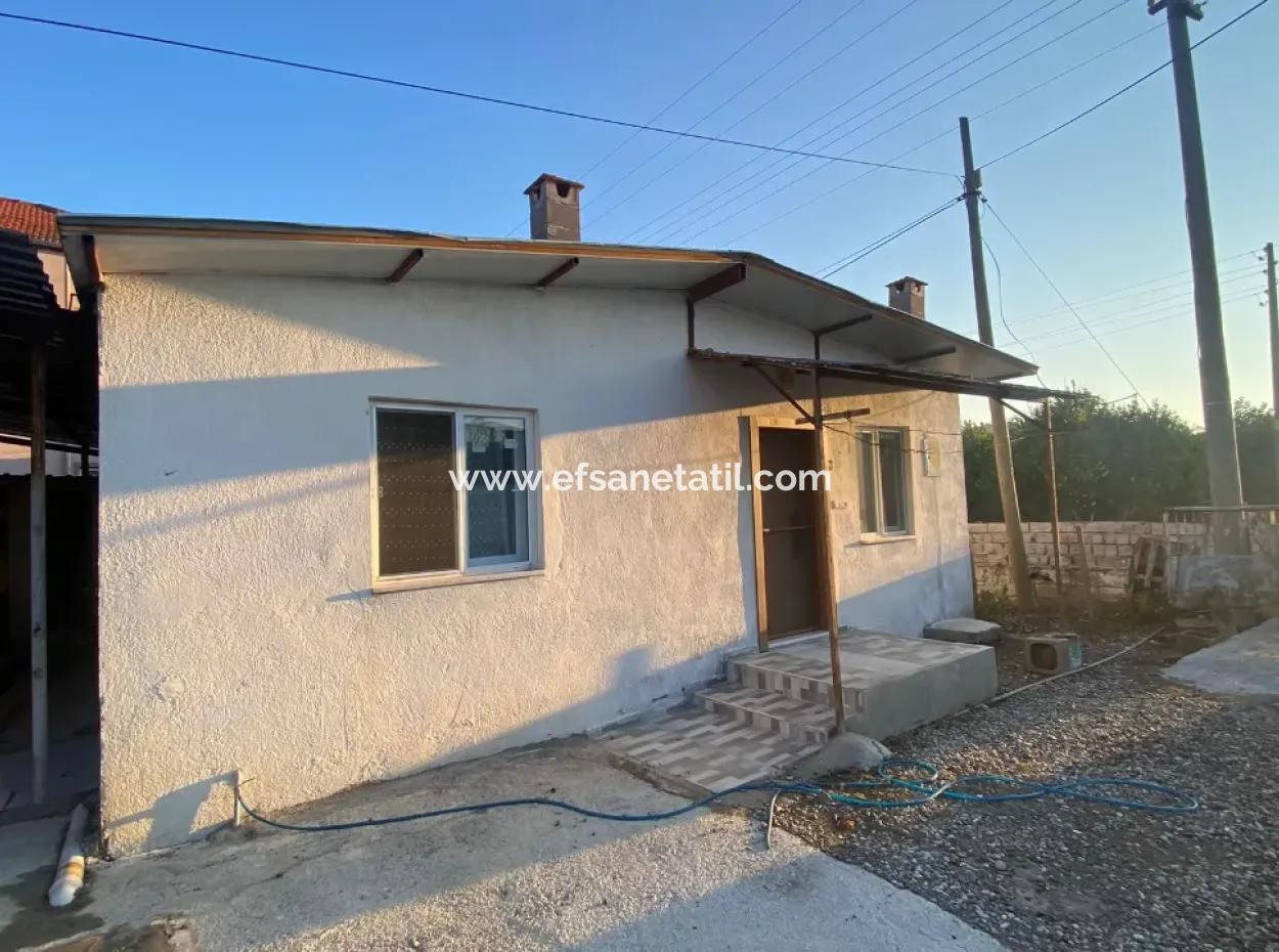 Detached Furnished Village House For Rent In Ortaca Güzelyurt