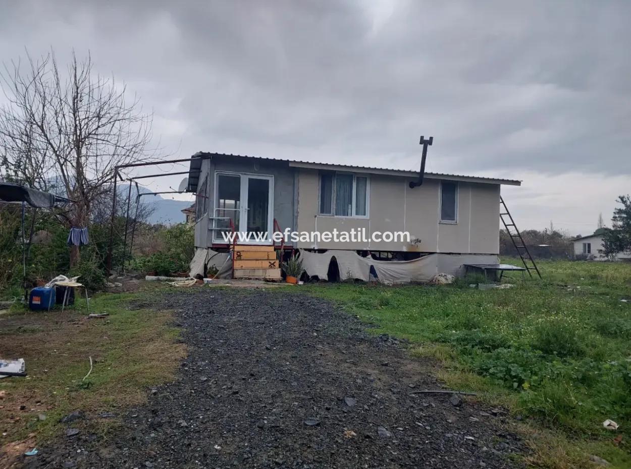 Muğla Ortaca Dalyan 1.500 M2 Land 50 M2 1 1 Steel House For Sale.