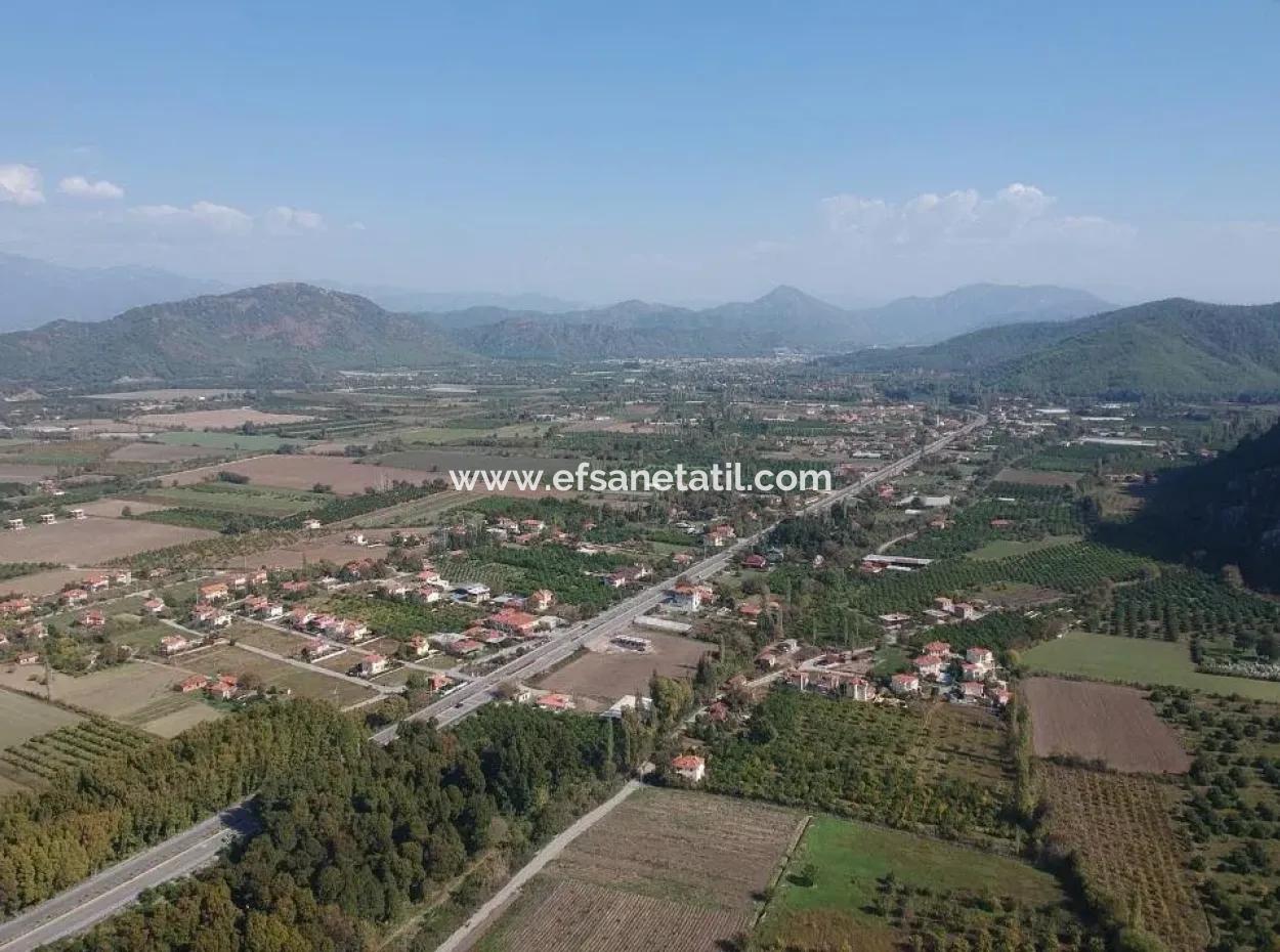 3.577M2 Land For Sale In A Zoning Plan Suitable For Zero Investment On The Main Road In Okçular