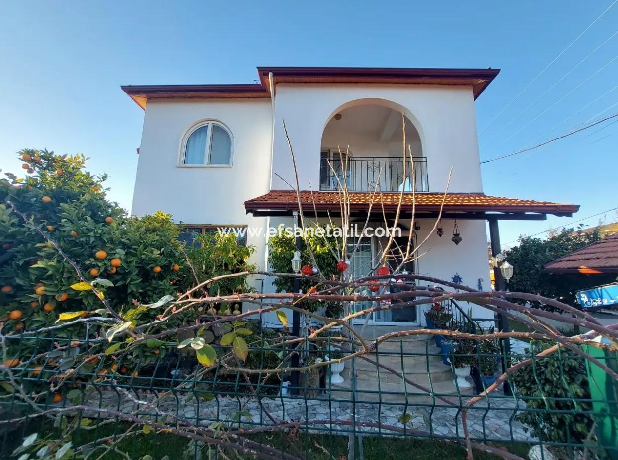 180 M2, 4 1 Luxury Duplex For Sale On A 310 M2 Detached Plot In Dalaman Karaçalı, Muğla