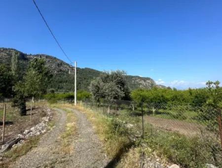 Ortaca Mergenlide Mountain Side, 1 700 M2 Zoned Bargain Land For Sale