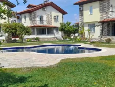 Independent And Well Maintained 4 In 1 Duplex Villa For Sale In Muğla, Ortaca, Dalyan