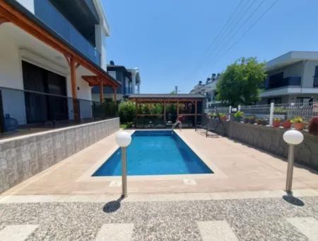 Muğla Dalaman Swimming Pool 3 1 Furnished Ready To Use Duplex Emergency Sale