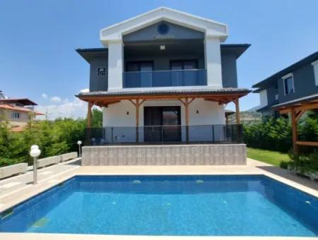 Muğla Dalaman Swimming Pool 3 1 Furnished Ready To Use Duplex Emergency Sale