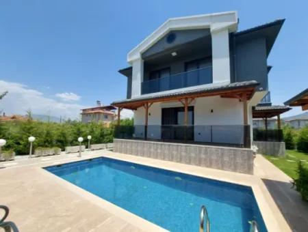 Muğla Dalaman Swimming Pool 3 1 Furnished Ready To Use Duplex Emergency Sale