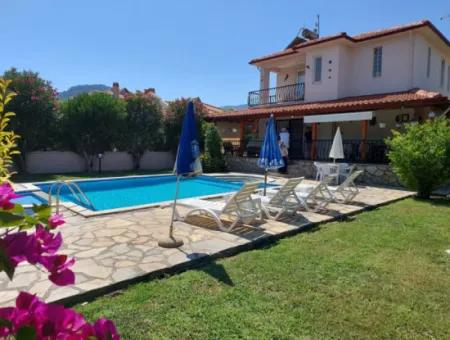 3 1 Villa With Swimming Pool On 580 M2 Detached Land In Dalyan, Muğla