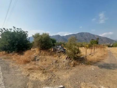 600 M2 Residential Land With Lake View In Köyceğiz Toparlar For Sale