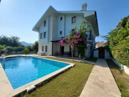 Muğla Ortaca Dalyan 200 M2, 6 1 Detached Triplex For Sale