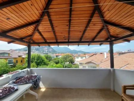 Furnished 1 1 Penthouse Apartment For Rent In The Center Of Dalyan, Mugla