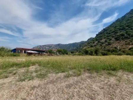 Mountainfront Fertile 1.680 M2 Land For Sale In Dalyan, Muğla