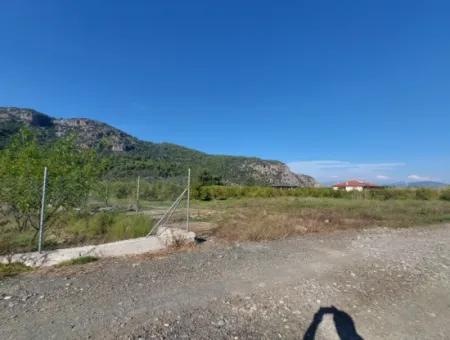 Ortaca Mergenlide Mountain Edge, 1 400 M2 Zoned Land For Sale