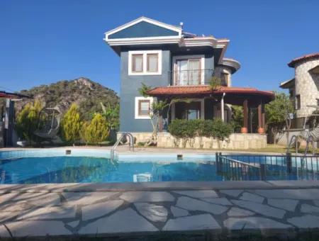 Muğla Dalyanda For Sale 566 M2 Plot, 3 1 Detached Villa