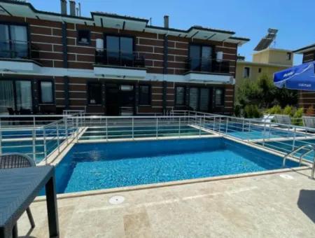 3+1 Furnished Duplex With Detached Pool In The Site From The Owner