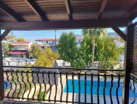 Muğla Dalyanda Swimming Pool 2 1, 60 M2 Furnished Bargain Apartment For Sale