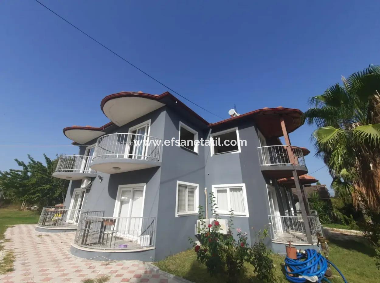 Ortaca Okçularda 1.350M2 Arazide 500 M2 Kullanım Alanı Olan  Yüzme Havuzu Apart Otel Kiralık