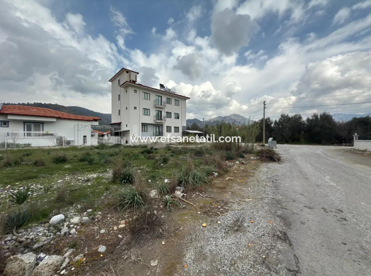 Ortaca Çaylıda Satılık 517M2 3 Kat İmarlı Arsa