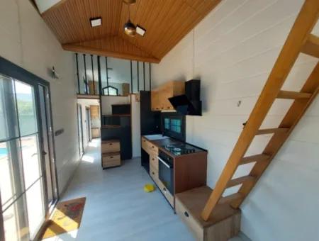 Dalyan Okçularda 220M2 Arazide 25M2 Sıfır Tiny House Ve Arsası Satılık Veya Takas