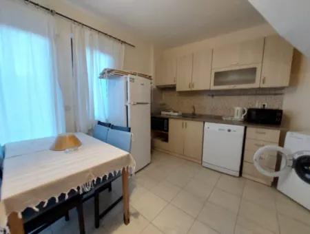 Muğla Dalyanda Kanala Sıfır Yüzme Havuzlu 3+1 Eşyalı Dublex Kiralık